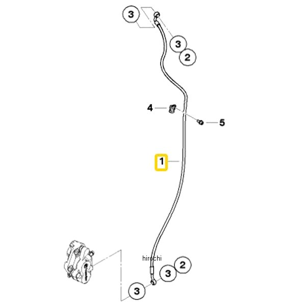 BMW純正 F ブレーキ ホース 34117724694 JP店