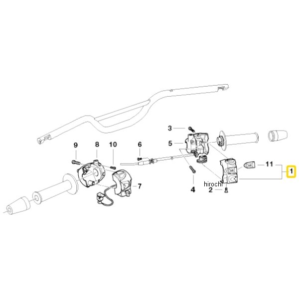 BMW純正 メーター パネル スイッチ RH 61317682385 JP店