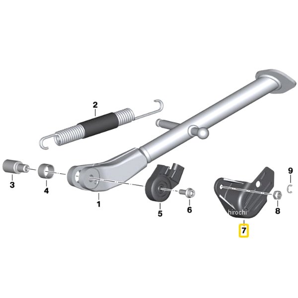 BMW純正 カバー サイドスタンドスイッチ 61318355156 JP店