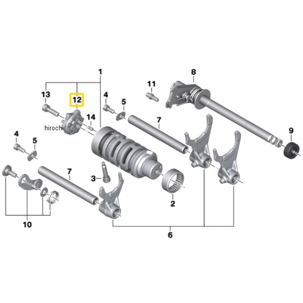 BMW純正 シフト ドラム 23308564437 JP店