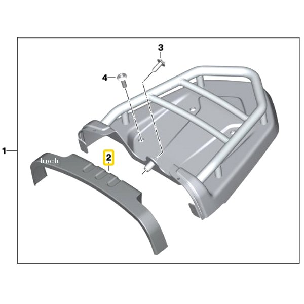 BMW純正 カバー ケース キャリア 77448564906 JP店