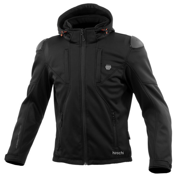 【メーカー在庫あり】 コミネ KOMINE 秋冬モデル ハイプロテクトソフトシェルシステムパーカ 黒 Sサイズ JK-623 JP店