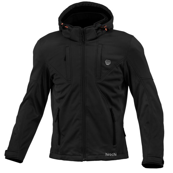 【メーカー在庫あり】 コミネ KOMINE 秋冬モデル プロテクトソフトシェルシステムパーカ ネオブラック 6XLBサイズ JK-6022 JP店