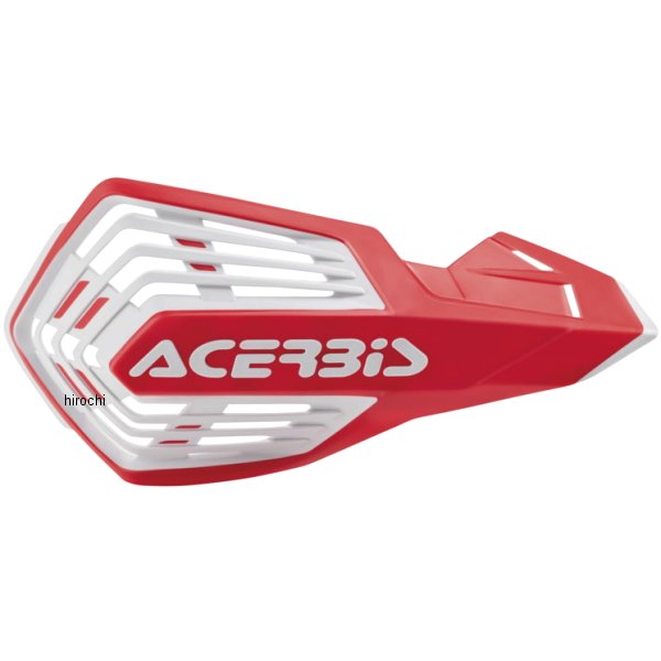 【USA在庫あり】 アチェルビス ACERBIS X-Force ハンドガード 赤/白 acb2801961005 JP店