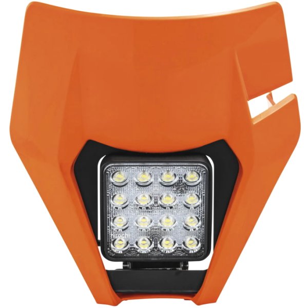 【USA在庫あり】 アチェルビス ACERBIS VSL ヘッドライト 17年-19年 KTM EXC-F250 オレンジ acb2780475226 JP店
