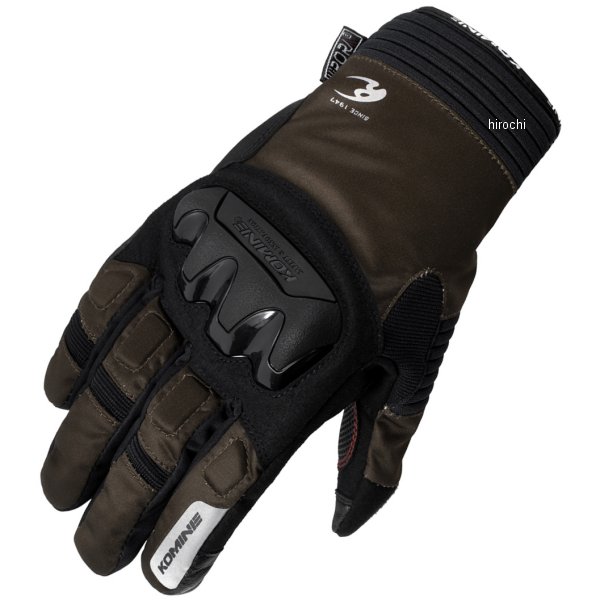 Gloves - 【メーカー在庫あり】 コミネ KOMINE 秋冬モデル プロテクトウインターグローブ ブラウン 3XLサイズ GK-834 JP店