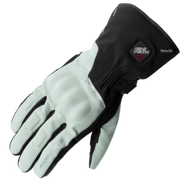 Gloves - 【メーカー在庫あり】 コミネ KOMINE 秋冬モデル プロテクトエレクトリックヒートグローブ ライトグレー 3XLサイズ EK-217 JP店