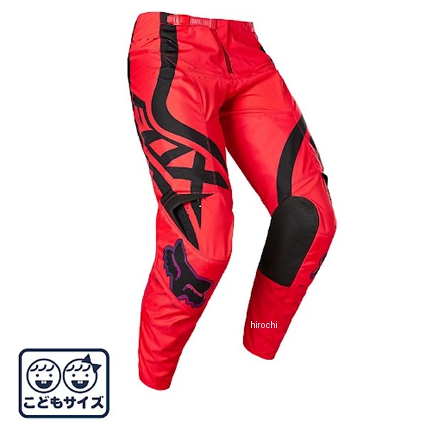 【メーカー在庫あり】 フォックス FOX ユース パンツ 180 ベンズ 蛍光赤 24サイズ 28831-110-24 JP店