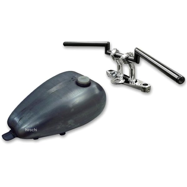 【メーカー在庫あり】 ガッツクローム Z BAR 2インチ ヘコミ有 黒 2050-0102 JP店