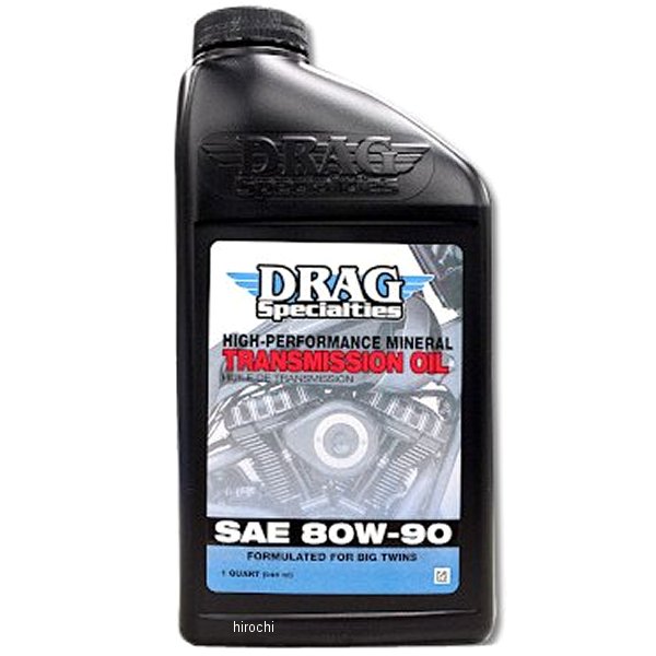 【メーカー在庫あり】 ガッツクローム DRAG トランスミッションオイル 80W90 ビッグツイン用 1本入り 3603-0070 JP店