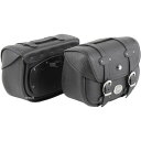 ヘプコアンドベッカー HEPCO&BECKER サイドレザーバッグ リバティー C-Bowキャリア用 23L 黒 620985 JP店
