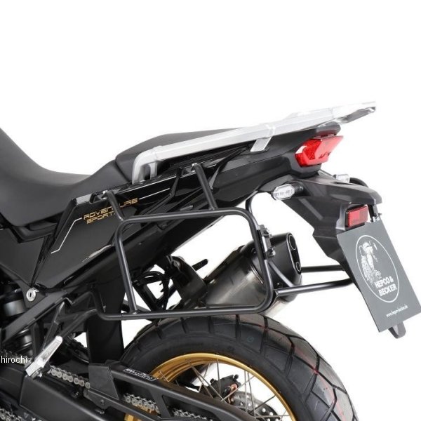後方載體 - ヘプコアンドベッカー HEPCO&BECKER サイドキャリア エンデューロ 20年 CRF1100L Africa Twin ADVENTURE Sports 黒 6539522 00 01 JP店