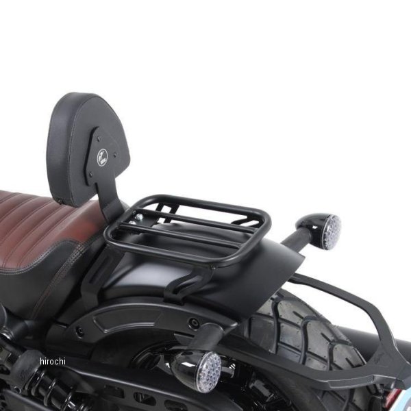 ヘプコアンドベッカー HEPCO&BECKER ソロラック バックレスト付 17年-21年 インディアン スカウト ボバー 黒 6127568 00 01 JP店