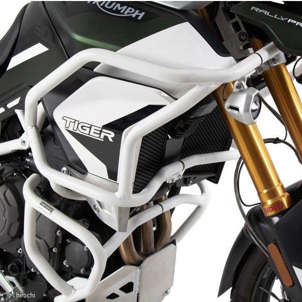 ヘプコアンドベッカー HEPCO&BECKER タンクガード 20年-21年 トライアンフ タイガー900 ソリッド ホワイト 5097605 00 03 JP店