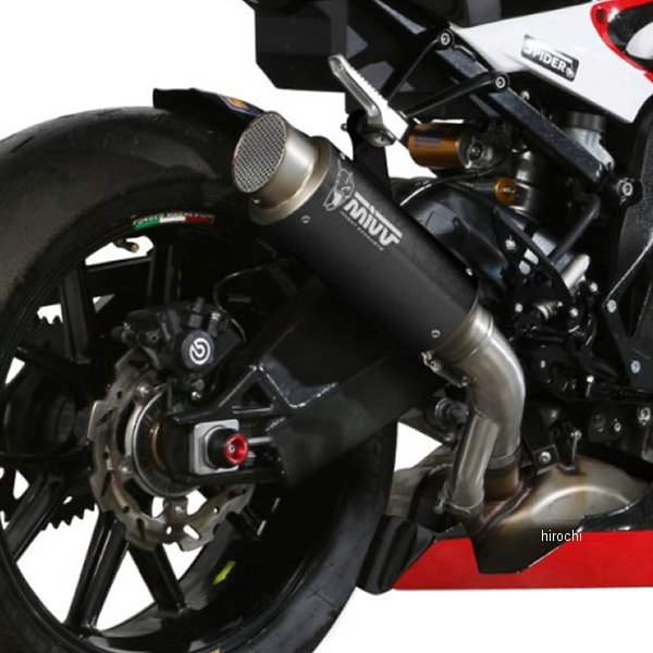 ミヴ Mivv スリップオンマフラー GP PRO BLACK 17年-18年 BMW S1000RR ステンブラック B.031.LXBP JP店