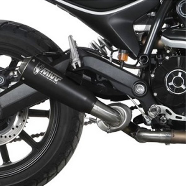 ミヴ Mivv スリップオンマフラー 触媒なし X-M1 BLACK 21年-22年 スクランブラー800 Icon D.050.LC4B JP店