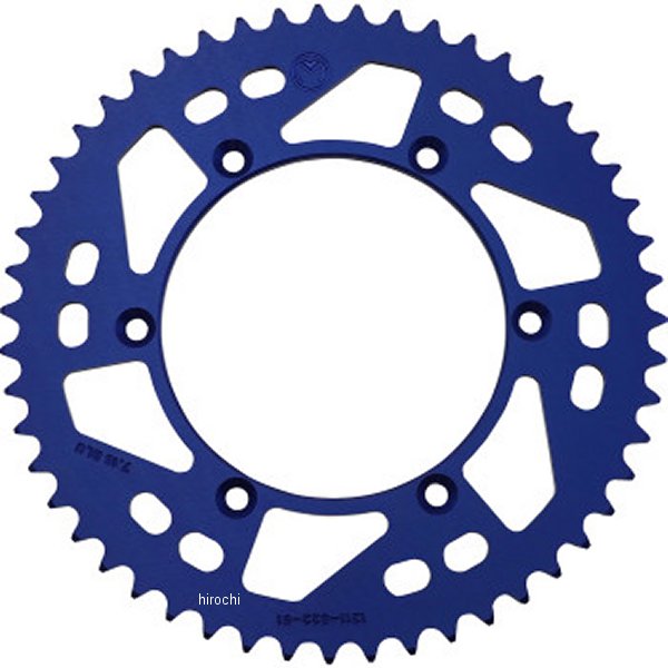 【USA在庫あり】 ムースレーシング Moose Racing スプロケット リア アルミ 520 51T 90年-15年 GasGas、Beta 青 1211-1908 JP店