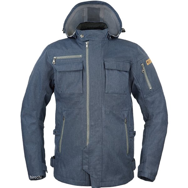 Nylon Jackets - 【メーカー在庫あり】 ラフ&ロード 秋冬モデル デュアルテックスストームパーカーFP ミッドナイトブルー BMサイズ RR7247MN-BLB2 JP店