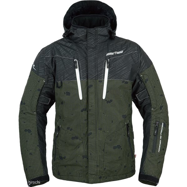 【メーカー在庫あり】 ラフ&ロード 秋冬モデル WSプリマロフトウォームパーカー 黒/ナイトカモ Lサイズ RR7698BK/NC3 JP店