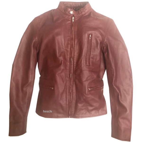 Ladies - クレバーデコール CLEVER DECOR シングルレザーライダースジャケット ダークレッド レディース Mサイズ CDL-117 JP店
