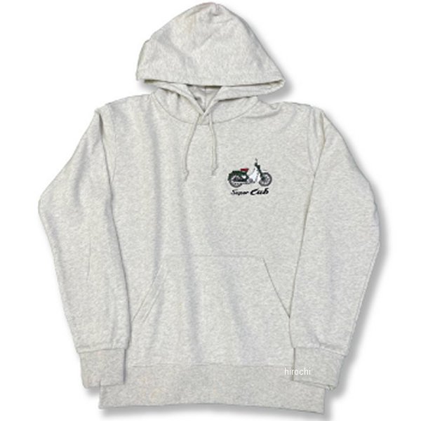 ASC6372M ホンダ スーパーカブ 刺繍パーカー オートミール Sサイズ 4512237230779 JP店