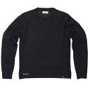 カドヤ KADOYA ニット ELBOW PATCH KNIT 黒 Lサイズ 6267 JP店