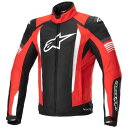 【メーカー在庫あり】 3205722 アルパインスターズ T-GP X ウォータープルーフ ジャケット ASIA 黒/ブライトレッド/白 XLサイズ 1693075204 JP店