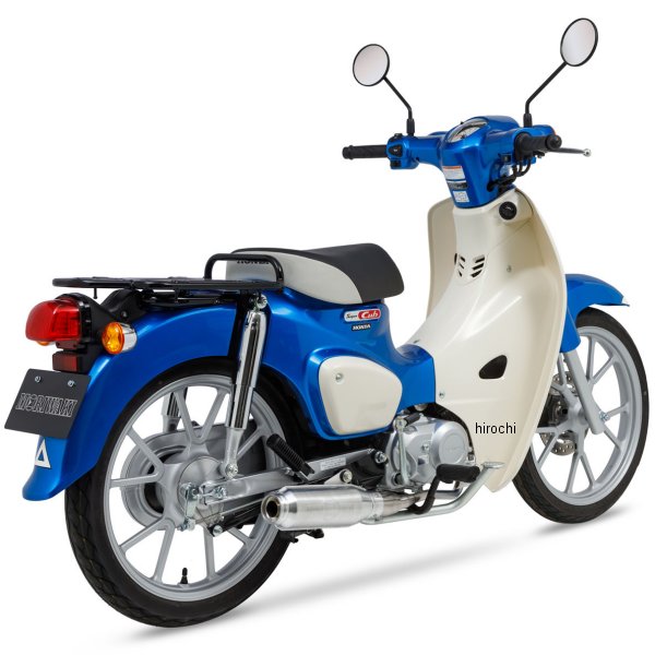 モリワキ フルエキゾースト MONSTER ショート 22年 スーパーカブ110、クロスカブ110 ヘアラインチタン 01810-D41W2-01 JP店