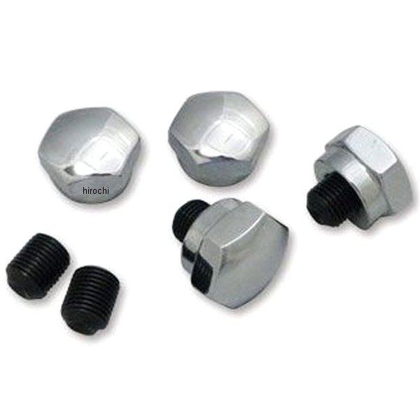 【メーカー在庫あり】 ガッツクローム ナックルタイプロッカープラグ 71年-85年 スポーツスター DS-189931 JP店