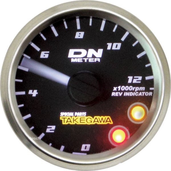 SP武川 φ48スモールDN タコメーターキット 12500RPM ホワイトLED レブインジケーター付き ダックス125 05-05-0109 JP店