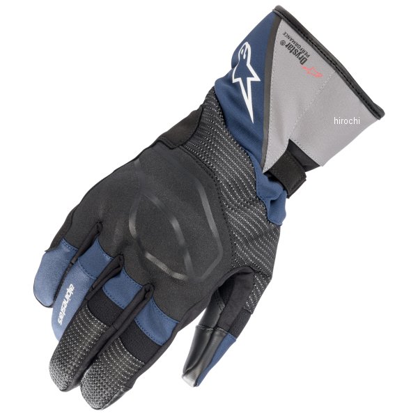 【メーカー在庫あり】 3527521 アルパインスターズ グローブ ANDES v3 DRYSTAR 黒/ダークブルー Mサイズ 1694104202 JP店