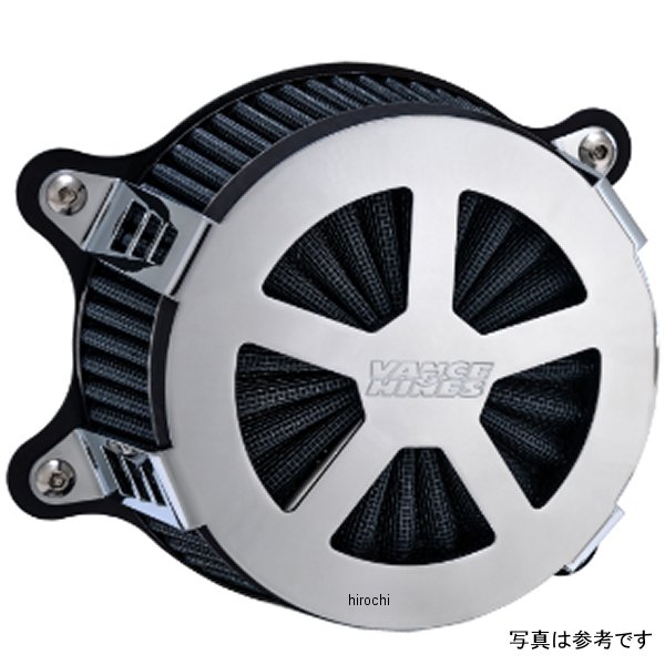 【メーカー在庫あり】 バンス＆ハインズ VO2 エアクリーナー Radiant V 91年-22年 スポーツスター クローム 71467 JP店