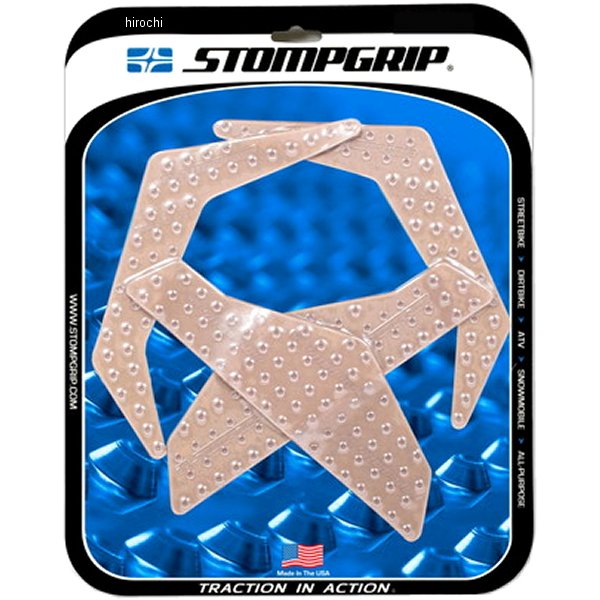 ストンプグリップ STOMPGRIP トラクションパッドタンクキット ボルケーノ 19年以降 KATANA クリア 55-10-0187C JP店