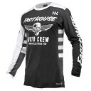 【メーカー在庫あり】 ファストハウス FASTHOUSE 秋冬モデル ジャージ グラインドハウス USA ファクター 黒/白 Lサイズ 2779-0110 JP...