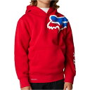 【メーカー在庫あり】 フォックス FOX ユース フーディー トキシック フレイムレッド YMサイズ 29973-122-YM JP店(2)