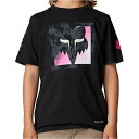【メーカー在庫あり】 フォックス FOX ユース Tシャツ デトネイト 黒 YMサイズ 30002-001-YM JP店