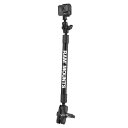 【メーカー在庫あり】 ラムマウント RAM Mounts GoProマウント&タフポールセット 全長53.3cm 1.5インチボール RAP-201-B-12-A-GOP1 JP店