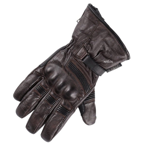 【メーカー在庫あり】 RWG09 ライズ RIDEZ グローブ HECTOR GLOVES ダークブラウン Lサイズ 4527625105355 JP店(2)