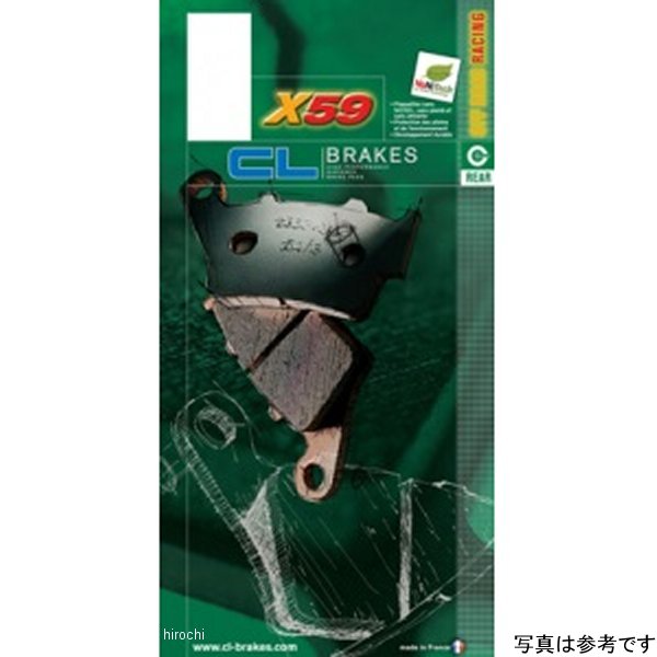 ザム XAM CLブレーキパッド リア オフロードレーシング 00年-02年 YZ/WR426F 2314-X59 JP店