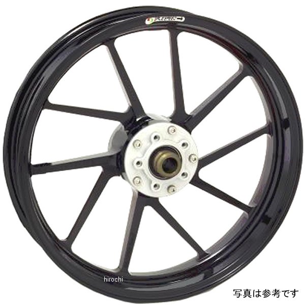 ゲイルスピード GALE SPEED フロントホイール TYPE-R 350-17 22年 ハヤブサ グロスブラック 28351073GB..