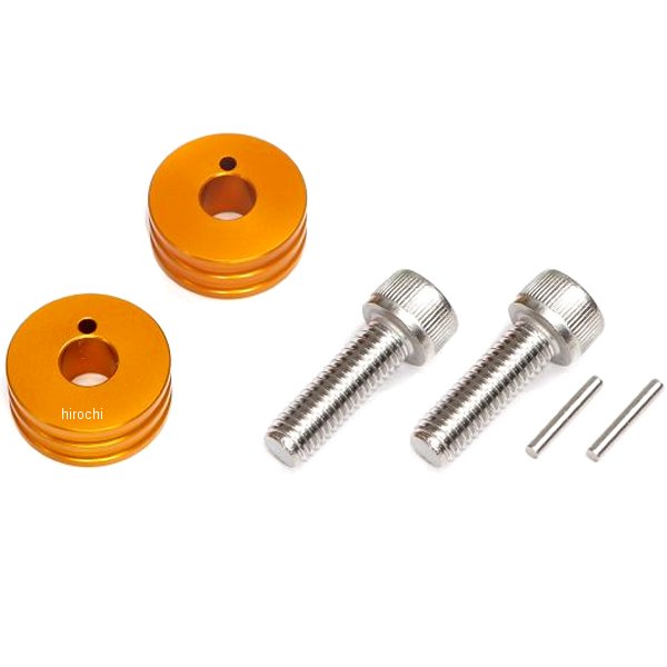 アクティブ ACTIVE 10mm延長カラーセットカラー:ゴールド厚み10mm左右セットライダー側/タンデム側兼用アクティブ製ステップバーをもっと自分好みに調整するためのオプションアイテムです。バーの長さを延長できます。17725001楽天 JP店