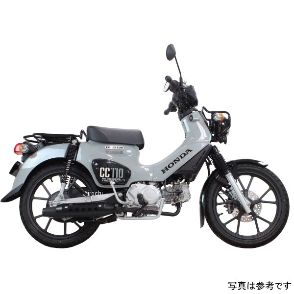 【メーカー在庫あり】 SP武川 フルエキゾースト SSSマフラー ブラックプロテクター 政府認証 クロスカブ110 04-02-0373 JP店