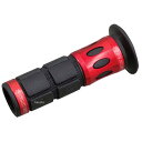 【メーカー在庫あり】 #744 プログリップ PRO-GRIP グリップ 貫通 アルミリングタイプ 黒/赤 98100 JP店