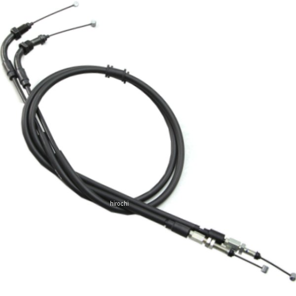 【メーカー在庫あり】 ハリケーン ロングスロットルケーブル W モンキー125 ブラック HB6094 JP店