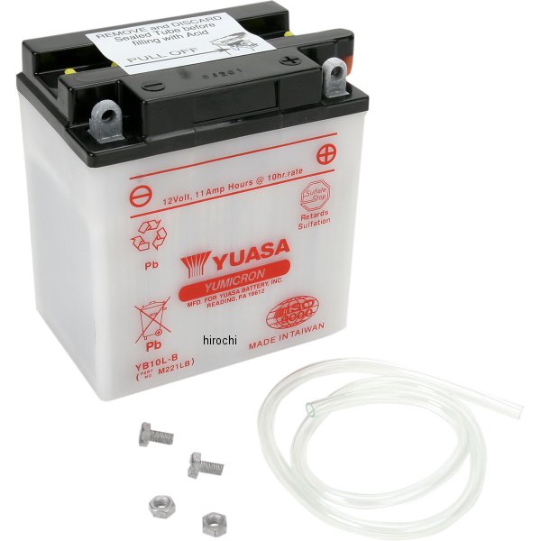 【USA在庫あり】 ユアサ YUASA バッテリー 開放型 YB10L-B YB10L-B JP店