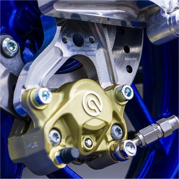 オーヴァー OVER リアキャリパーサポート ブレンボ2P用 19年-21年 YZF-R3 シルバー 83-351-21 JP店