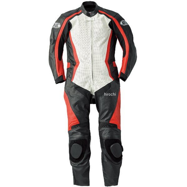 Racing Suits - SOS-18 スピードオブサウンド SPEED OF SOUND レーシングスーツ 白/赤 M/ワイドサイズ SOS18WRDMW JP店