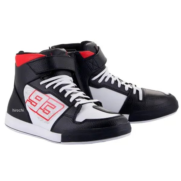 アルパインスターズ MM93 THUNDER ライディングシューズ ASIA 黒/白/ブライトレッド 8.5サイズ 2512122 JP店