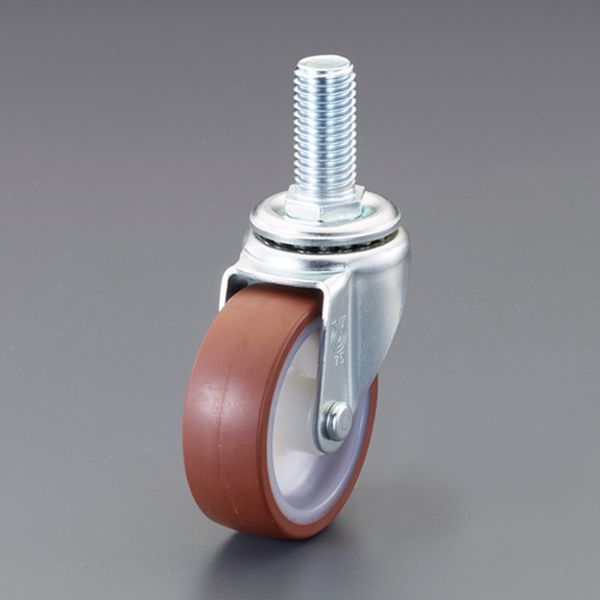 【メーカー在庫あり】 エスコ ESCO φ100mm 自在キャスター(ウレタン車/ブレーキ無) 000012346194 JP店