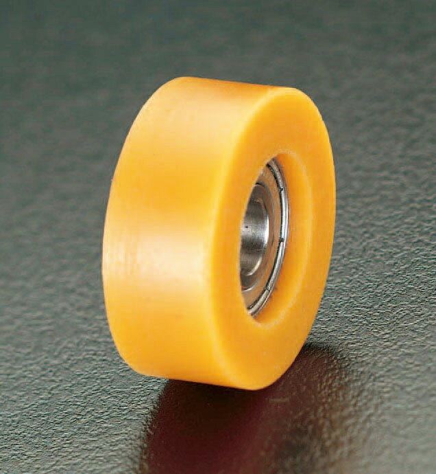 【メーカー在庫あり】 エスコ ESCO 30x 8mm/ 6mm ガイドローラー ポリウレタン製 000012025301 JP